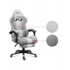 Žaidimų kėdė Huzaro FORCE 4.7 Bucket Seat Pilka — audinys, paminkštinta sėdynė ir atlošas, pakojis, maks. svoris 140 kg, aukštis 113–123 cm