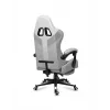 Žaidimų kėdė Huzaro FORCE 4.7 Bucket Seat Pilka — audinys, paminkštinta sėdynė ir atlošas, pakojis, maks. svoris 140 kg, aukštis 113–123 cm