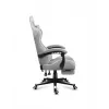 Žaidimų kėdė Huzaro FORCE 4.7 Bucket Seat Pilka — audinys, paminkštinta sėdynė ir atlošas, pakojis, maks. svoris 140 kg, aukštis 113–123 cm