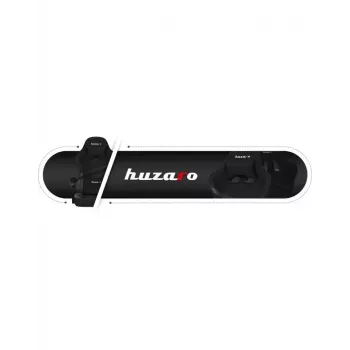 Gaming kėdė Huzaro FORCE 4.4 CARBON — medžiaginis kaušinis sėdynė, aukštis 115–125 cm, maks. apkrova 130 kg, plieninis pagrindas, reguliuojami porankiai