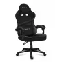 Gaming kėdė Huzaro FORCE 4.4 CARBON — medžiaginis kaušinis sėdynė, aukštis 115–125 cm, maks. apkrova 130 kg, plieninis pagrindas, reguliuojami porankiai