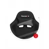 Žaidimų kėdė Huzaro FORCE 4.4 Bucket Seat Juoda Pilka — tinklinis audinys, max 130 kg, aukštis 45–55 cm, 5 ratukų