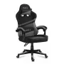 Žaidimų kėdė Huzaro FORCE 4.4 Bucket Seat Juoda Pilka — tinklinis audinys, max 130 kg, aukštis 45–55 cm, 5 ratukų