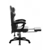 Gaming kėdė Huzaro Force 3.7 Pilka – ergonominė žaidimų kėdė, reguliuojamas aukštis 107,5–116,5 cm, sėdynės plotis 47 cm