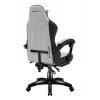 Gaming kėdė Huzaro Force 3.7 Pilka – ergonominė žaidimų kėdė, reguliuojamas aukštis 107,5–116,5 cm, sėdynės plotis 47 cm