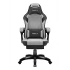 Gaming kėdė Huzaro Force 3.7 Pilka – ergonominė žaidimų kėdė, reguliuojamas aukštis 107,5–116,5 cm, sėdynės plotis 47 cm