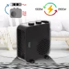 Elektrinis ventiliatorinis šildytuvas Adler AD 7725B, 2000 W, 2 galios lygiai, reguliuojamas termostatas, juodas