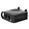 Elektrinis ventiliatorinis šildytuvas Adler AD 7725B, 2000 W, 2 galios lygiai, reguliuojamas termostatas, juodas