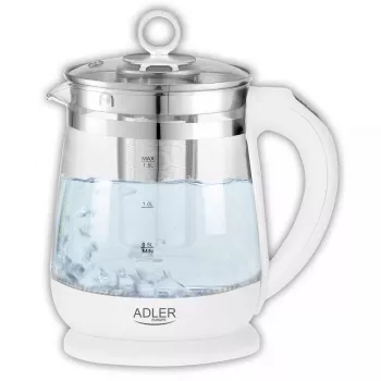 Elektrinis virdulys Adler AD 1299 1.5 L 1850 W Baltas