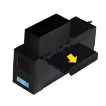 UPS ORVALDI ID1K5CH 1,5 kVA (900 W) Linijinis-interaktyvus, 24 V baterija, LCD, USB, kompaktiškas juodas