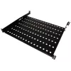 Alantec SA-P-19-1U-550-4-C-02 fiksuota lentyna stelažui 19 colių 1U 550 mm juoda