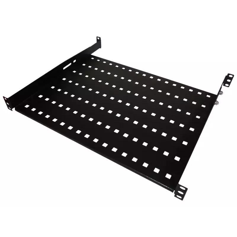 Alantec SA-P-19-1U-550-4-C-02 fiksuota lentyna stelažui 19 colių 1U 550 mm juoda