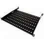Alantec SA-P-19-1U-550-4-C-02 fiksuota lentyna stelažui 19 colių 1U 550 mm juoda