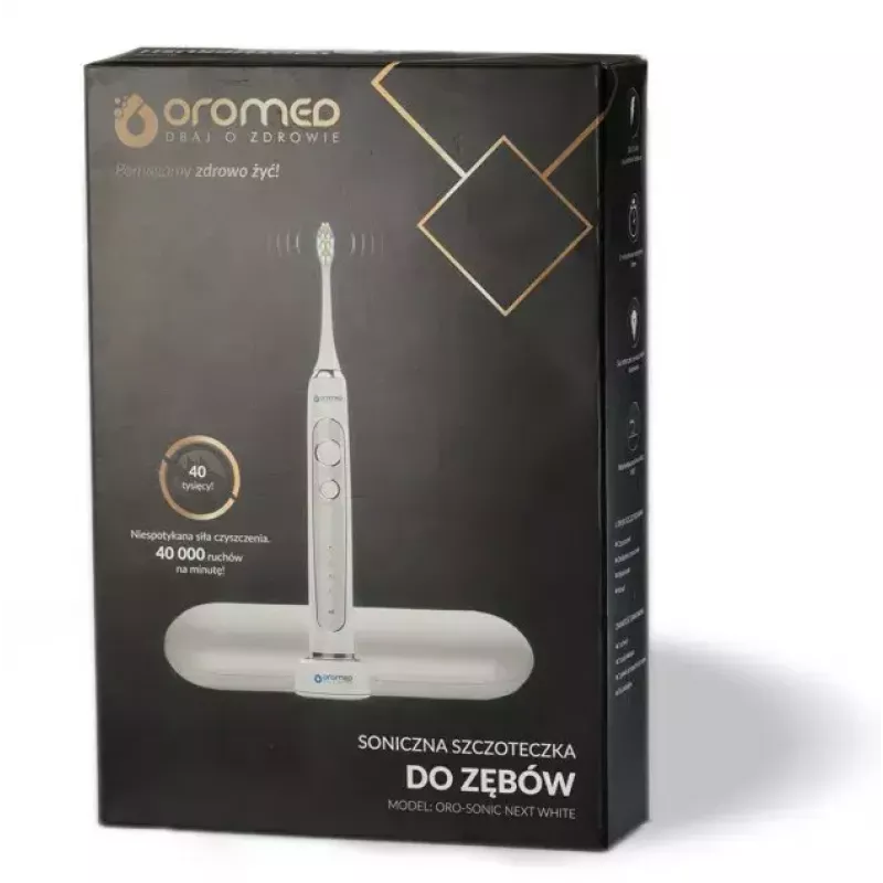 Dantų šepetėlis garsinis ORO-MED ORO-SONIC NEXT WHITE
