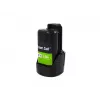 Belaidžio įrankio baterija Green Cell PTBO12V3 – Li‑Ion 3 Ah, 5,1×4,7×8,6 cm