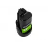 Belaidžio įrankio baterija Green Cell PTBO12V3 – Li‑Ion 3 Ah, 5,1×4,7×8,6 cm