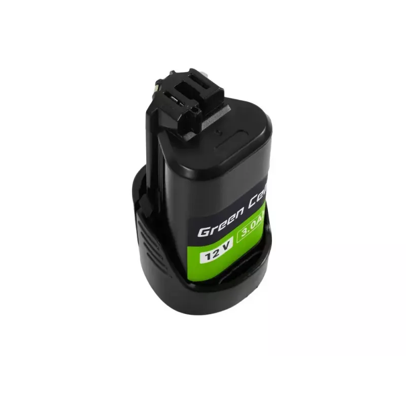 Belaidžio įrankio baterija Green Cell PTBO12V3 – Li‑Ion 3 Ah, 5,1×4,7×8,6 cm