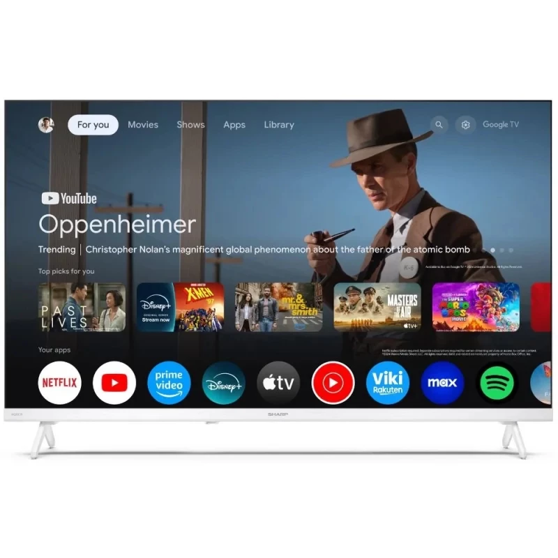 Sharp LC-32HF2265EW 81.3 cm (32 colių) HD išmanusis televizorius su Wi-Fi, baltas