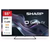 Sharp 55HP6265E televizorius 139,7 cm (55 coliai) 4K Ultra HD Smart TV Wi-Fi juodas