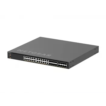 NETGEAR M4350-24X8F8V valdomas L3 10G Ethernet (100/1000/10000) Power over Ethernet (PoE) 1U juodas