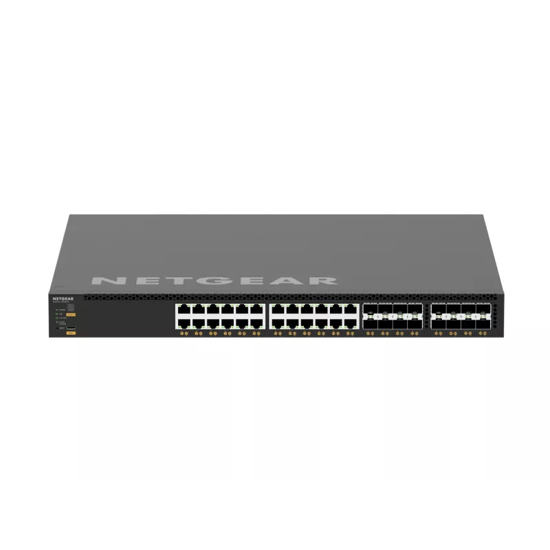 NETGEAR M4350-24X8F8V valdomas L3 10G Ethernet (100/1000/10000) Power over Ethernet (PoE) 1U juodas