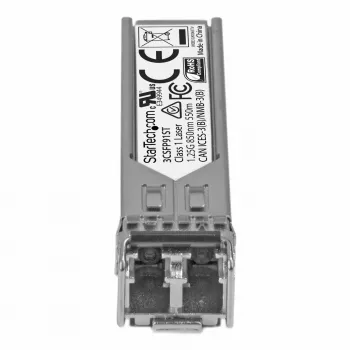 StarTech.com Gigabit Fiber 1000Base-SX SFP siųstuvas-imtuvas, suderinamas su HP 3CSFP91, MM LC, 550 m