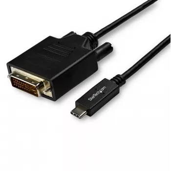 StarTech.com USB-C į DVI laidas, 3 m, 1080p (Single Link), USB Type-C (DP Alt Mode HBR2) į DVI-D, suderinamas su Thunderbolt 3