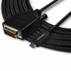 StarTech.com USB-C į DVI laidas, 3 m, 1080p (Single Link), USB Type-C (DP Alt Mode HBR2) į DVI-D, suderinamas su Thunderbolt 3