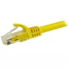 StarTech.com 7,5 m CAT6 Ethernet kabelis - geltonas CAT 6 Gigabit Ethernet laidas - 250 MHz 100 W PoE RJ45 UTP tinklo/jungiamasis laidas be užkabinimo su įtempimo mažinimu, individualiai išbandytas