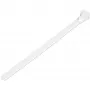 StarTech.com daugkartiniai kabelių raiščiai, 15 cm, 7 mm, 35 mm ryšulio skersmuo, 22 kg tempimo stipris, atlaisvinami nailoniniai, vidaus/lauko, 94V-2/UL sertifikuoti, 100 vnt., balti