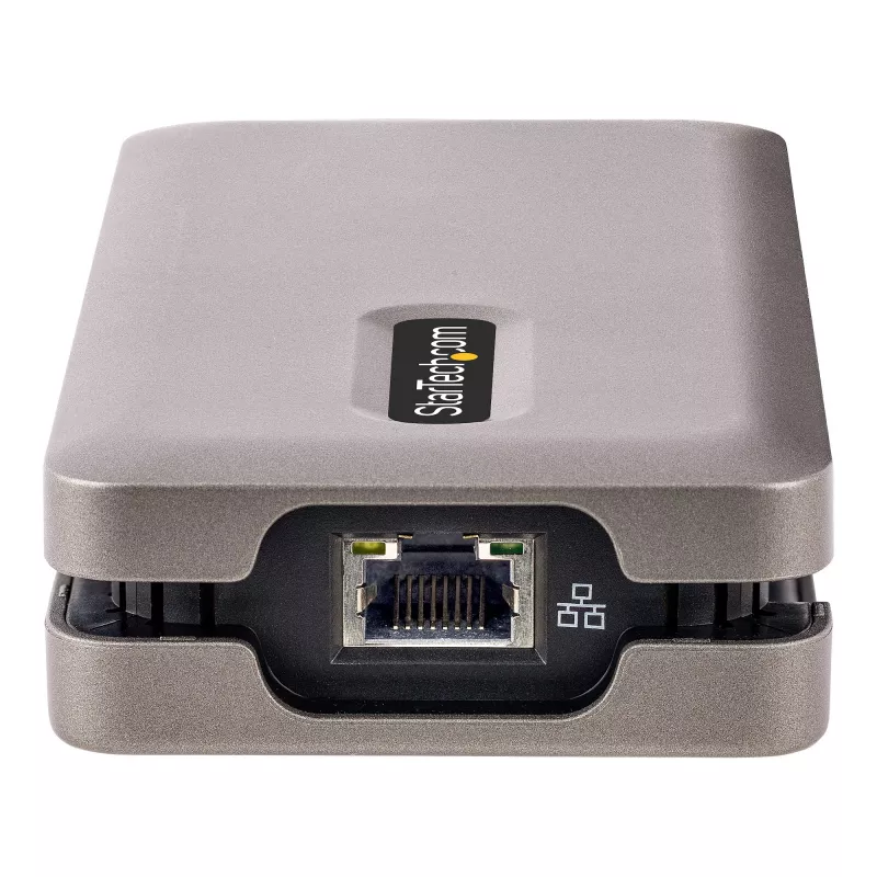 StarTech.com USB-C kelių prievadų adapteris, 4K 60Hz HDMI 2.0b, HDR, USB 3.2 Gen 2 10Gbps šakotuvas (2xUSB-C, 1xUSB-A), 100W PD perdavimas, Mini kelioninis dokas, 12 colių/30 cm laidas, nešiojamojo kompiuterio dokavimo stotelė
