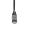 StarTech.com USB-C kelių prievadų adapteris, 4K 60Hz HDMI 2.0b, HDR, USB 3.2 Gen 2 10Gbps šakotuvas (2xUSB-C, 1xUSB-A), 100W PD perdavimas, Mini kelioninis dokas, 12 colių/30 cm laidas, nešiojamojo kompiuterio dokavimo stotelė