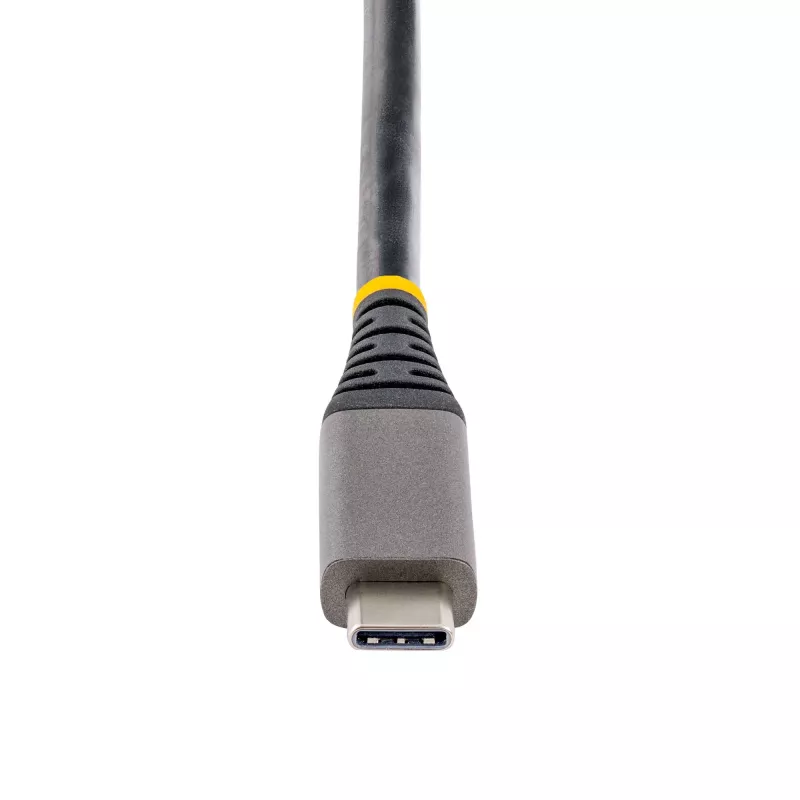 StarTech.com USB-C kelių prievadų adapteris, 4K 60Hz HDMI 2.0b, HDR, USB 3.2 Gen 2 10Gbps šakotuvas (2xUSB-C, 1xUSB-A), 100W PD perdavimas, Mini kelioninis dokas, 12 colių/30 cm laidas, nešiojamojo kompiuterio dokavimo stotelė