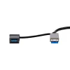 StarTech.com USB į dvigubą HDMI adapteris, USB A/C į 2x HDMI ekranus (1x 4K30Hz, 1x 1080p), integruotas USB-A į C adapteris, 11 cm laidas, USB 3.0 į HDMI vaizdo adapteris, Windows ir macOS