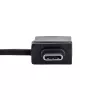 StarTech.com USB į dvigubą HDMI adapteris, USB A/C į 2x HDMI ekranus (1x 4K30Hz, 1x 1080p), integruotas USB-A į C adapteris, 11 cm laidas, USB 3.0 į HDMI vaizdo adapteris, Windows ir macOS