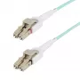StarTech.com 5m LC–LC (UPC) OM4 perjungiamas šviesolaidinis kabelis 50/125µm, 100G, įrankių nereikalaujantis poliškumo keitimas, maži įterpimo nuostoliai – LSZH šviesolaidinis šuolis