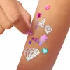 Cool Maker Shimmer Me Kūno Meno Rinkinys su Voleliu, Brangakmeniais ir 3 Folijomis, 135 Metaliniai Laikini Tatuiruočių Dizainai, Meno ir Amatų Žaislai Mergaitėms nuo 7 Metų