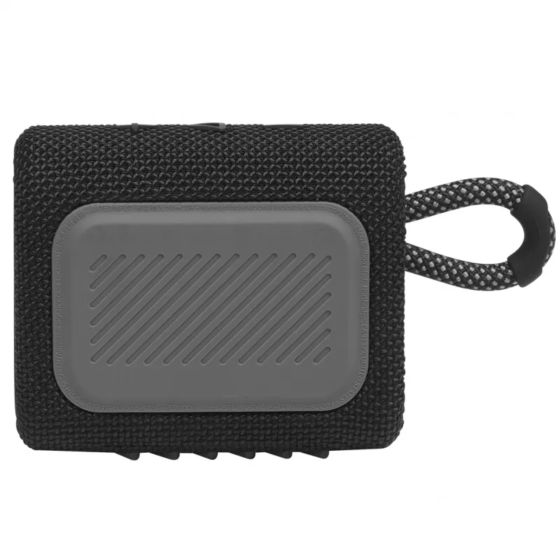 JBL GO 3 BLACK – Nešiojamas Bluetooth garsiakalbis, 4.2 W, IP67