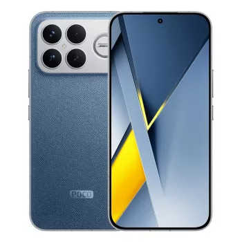 Išmanusis telefonas POCO F8 Ultra – Snapdragon 8 Elite Gen 5, 12 GB RAM, 256 GB, 6,9 colio 2608×1200, Dual SIM, 5G, 50 MP triguba kamera, 6500 mAh, Mėlynas