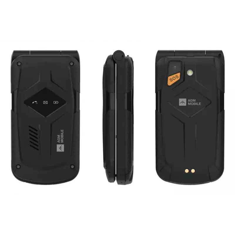 Mobilus telefonas AGM M10 2.4 colio Dual SIM juodas