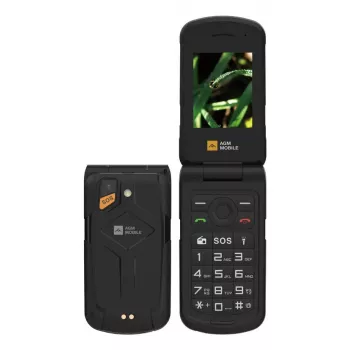 Mobilus telefonas AGM M10 2.4 colio Dual SIM juodas