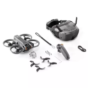 Dronas DJI Avata 2 Fly Smart Combo (Viena baterija) – kompaktiškas FPV dronų rinkinys su viena baterija