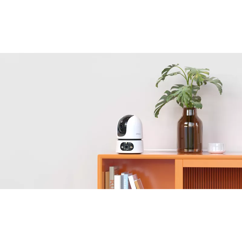 IP stebėjimo kamera IMOU Ranger Dual Pro 6MP — stalinė, 2304×1296, 3.6mm, 8× skaitmeninis priartinimas, 91°×47° matymo kampai