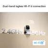 IP stebėjimo kamera IMOU Ranger Dual Pro 6MP — stalinė, 2304×1296, 3.6mm, 8× skaitmeninis priartinimas, 91°×47° matymo kampai