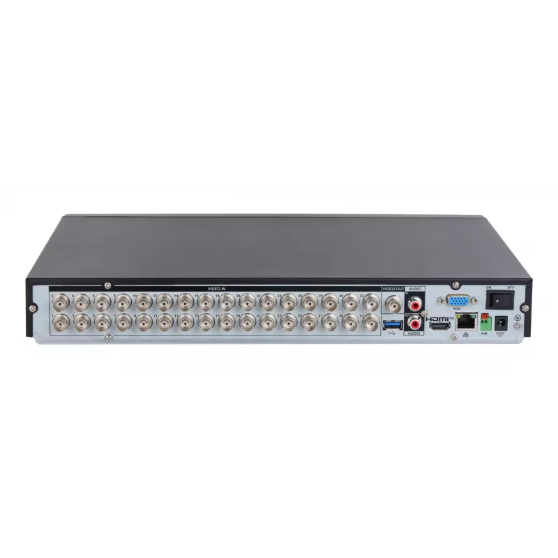 Dahua XVR5232AN-I3/T, 32 kanalų Penta-brid 5MP/1080P 1U DVR, 2×SATA, WizSense, juodas