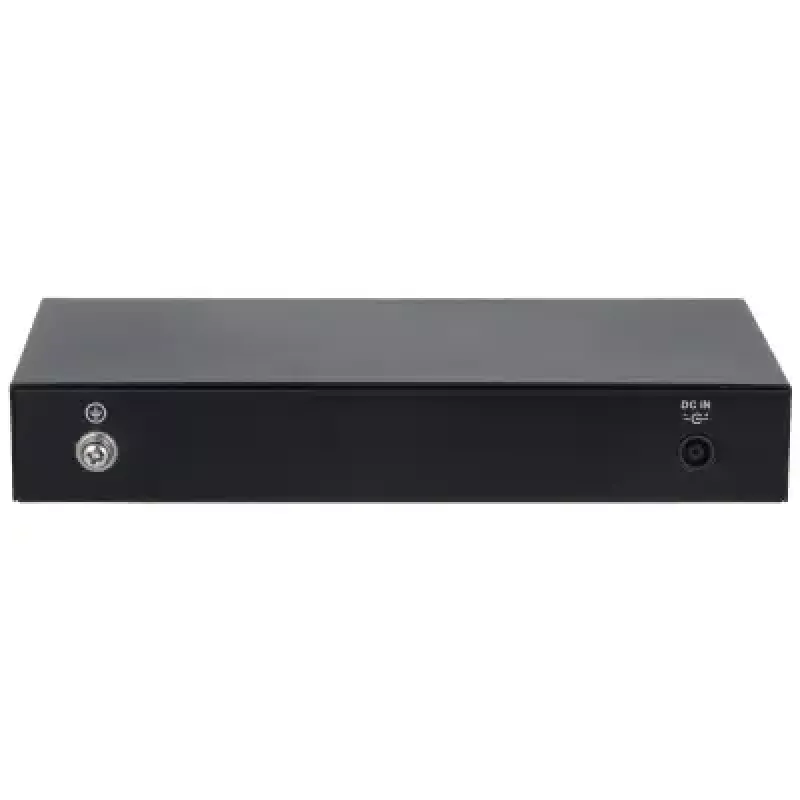 Valdomas L2 Gigabit PoE jungiklis DAHUA CS4010-8GT-60 — 10x Gigabit (10/100/1000), 20 Gbit/s, 8000 MAC, stalinis/sieninis, juodas