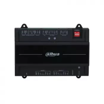 Durų valdiklis Dahua DHI-ASC2202B-S — 2 durų bazinis valdiklis, 12 V, 24 W, RJ-45/RS-485
