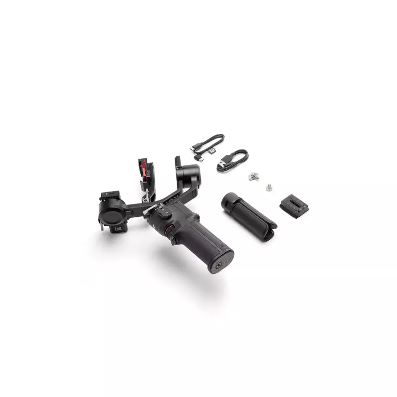 Rankinis fotoaparato stabilizatorius DJI RS 3 Mini juodas, 2 kg keliamoji galia, 795 g svoris