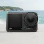 Veiksmo kamera DJI Osmo Action 4 — 4K Ultra HD, CMOS jutiklis, 155° FOV, MicroSD iki 512 GB, vandeniui atspari 18 m, 145 g