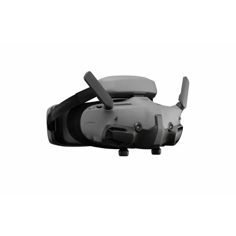Dedikuotas galvos ekranas DJI Goggles 3 Micro-OLED 1920x1080, reguliuojamas IPD, 0,47 kg, pilkai juodas
